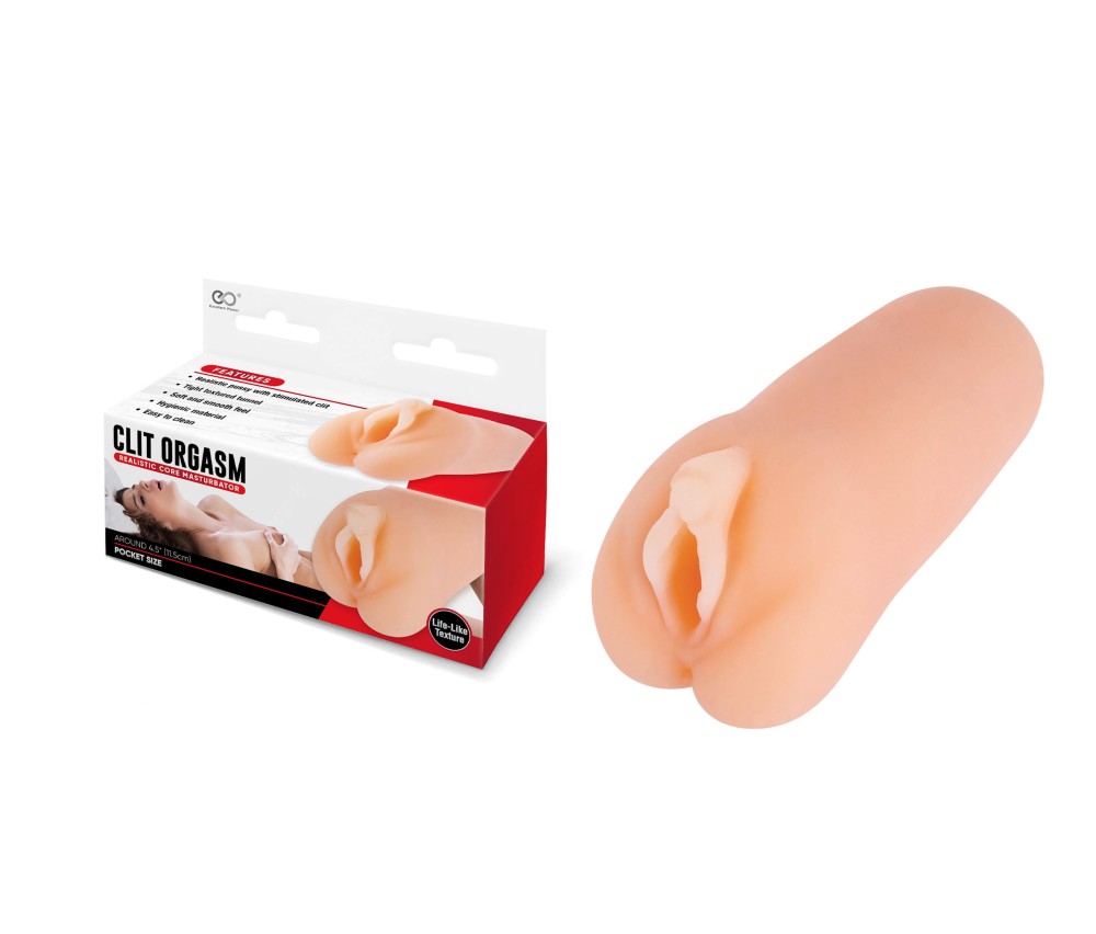 Clit Orgasm 2 - Masturbator realistic, flesh, 11.5 cm