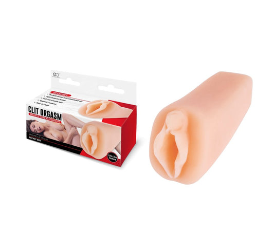 Clit Orgasm 3 - Masturbator realistic, flesh, 11.5 cm