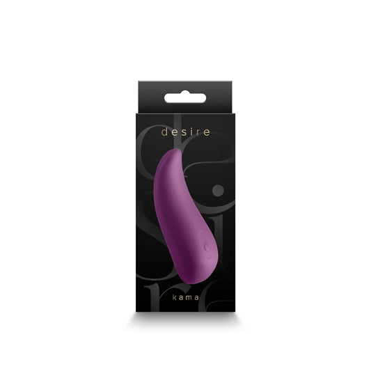 Desire - Glonț vibrator, mov, 9.6 cm