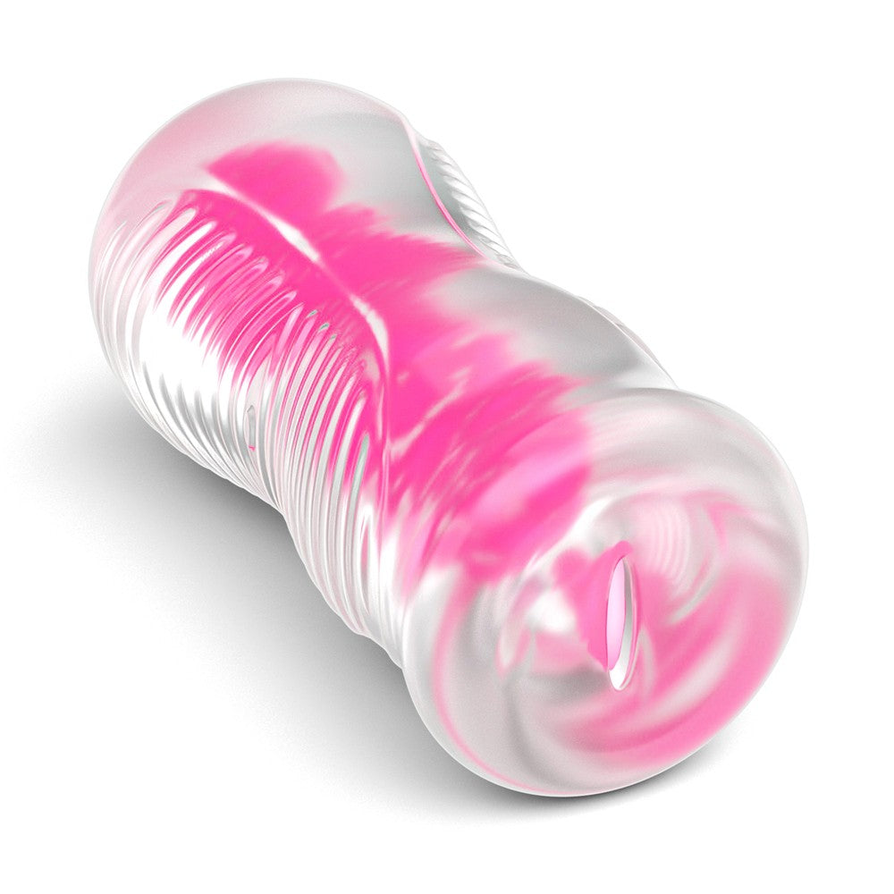 Lumino Play - Masturbator fluorescent, roz, 15 cm - detaliu 11