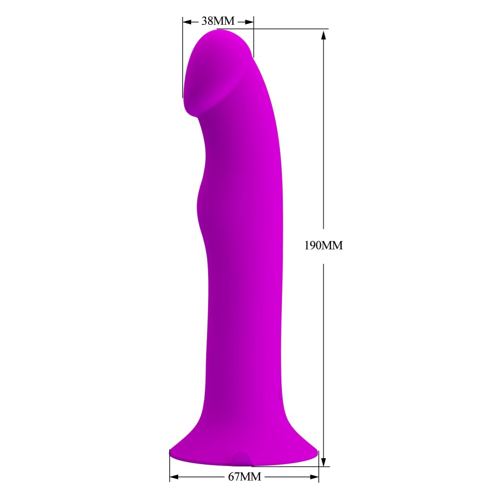 Murray - Vibrator realist, mov, 19 cm - detaliu 1