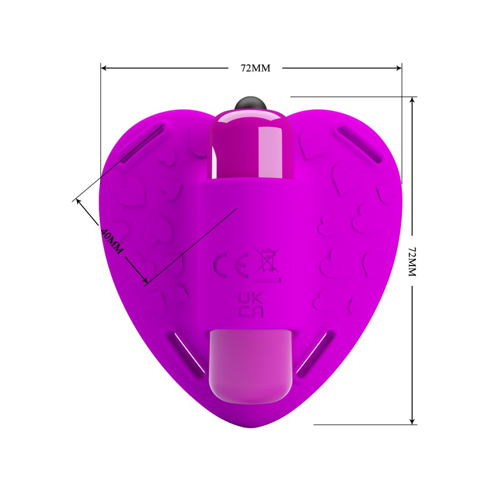 Pretty Love Heartbeat Clitoral Massager - detaliu 7