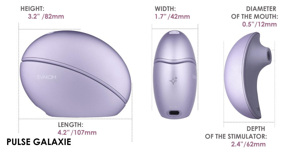 Pulse Galaxie Metallic Lilac - detaliu 3