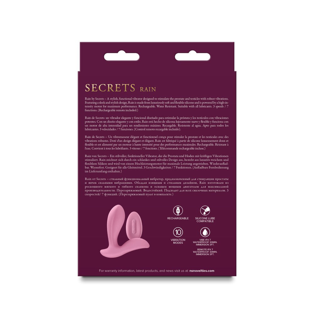 Secrets - Rain - Coral - detaliu 3