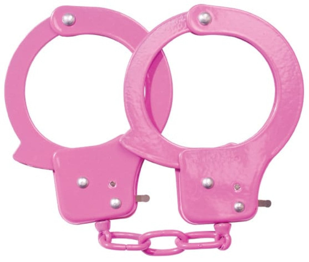 SEX EXTRA - METAL CUFFS PINK - detaliu 1