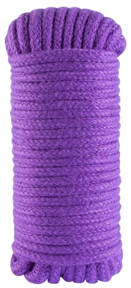 SEX EXTRA - SILKY BONDAGE ROPE PURPLE 10M - detaliu 1