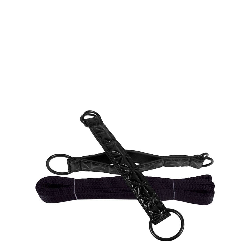 Sinful Black Bed Restraint Straps - detaliu 1