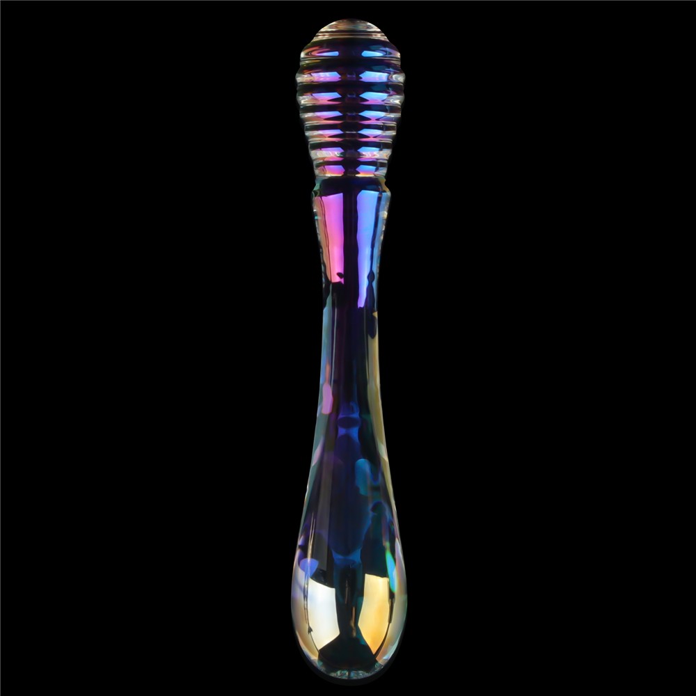 Twilight Gleam Glass Dildo- Twin Pleasures - detaliu 2