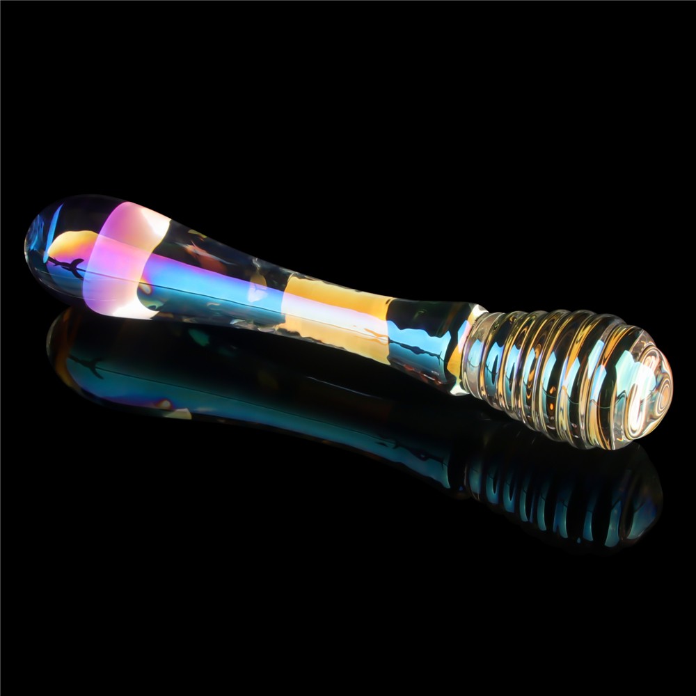 Twilight Gleam Glass Dildo- Twin Pleasures - detaliu 3