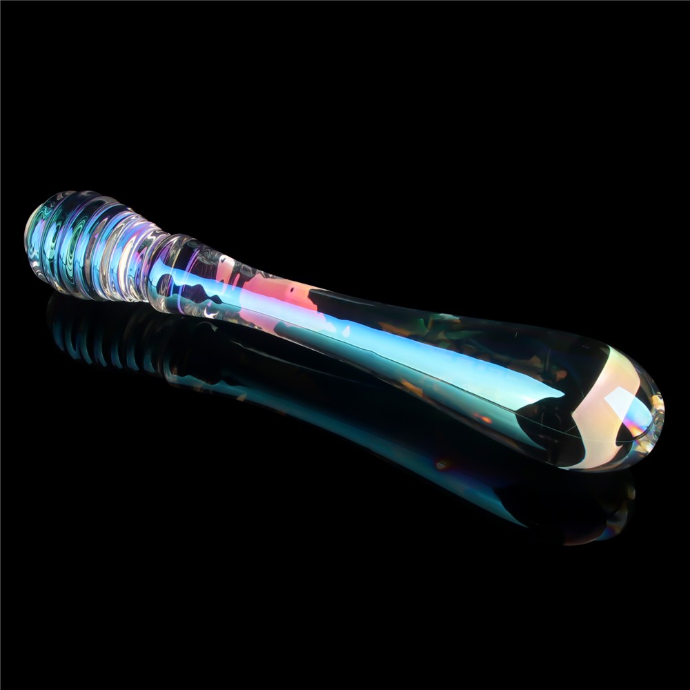 Twilight Gleam Glass Dildo- Twin Pleasures - detaliu 4