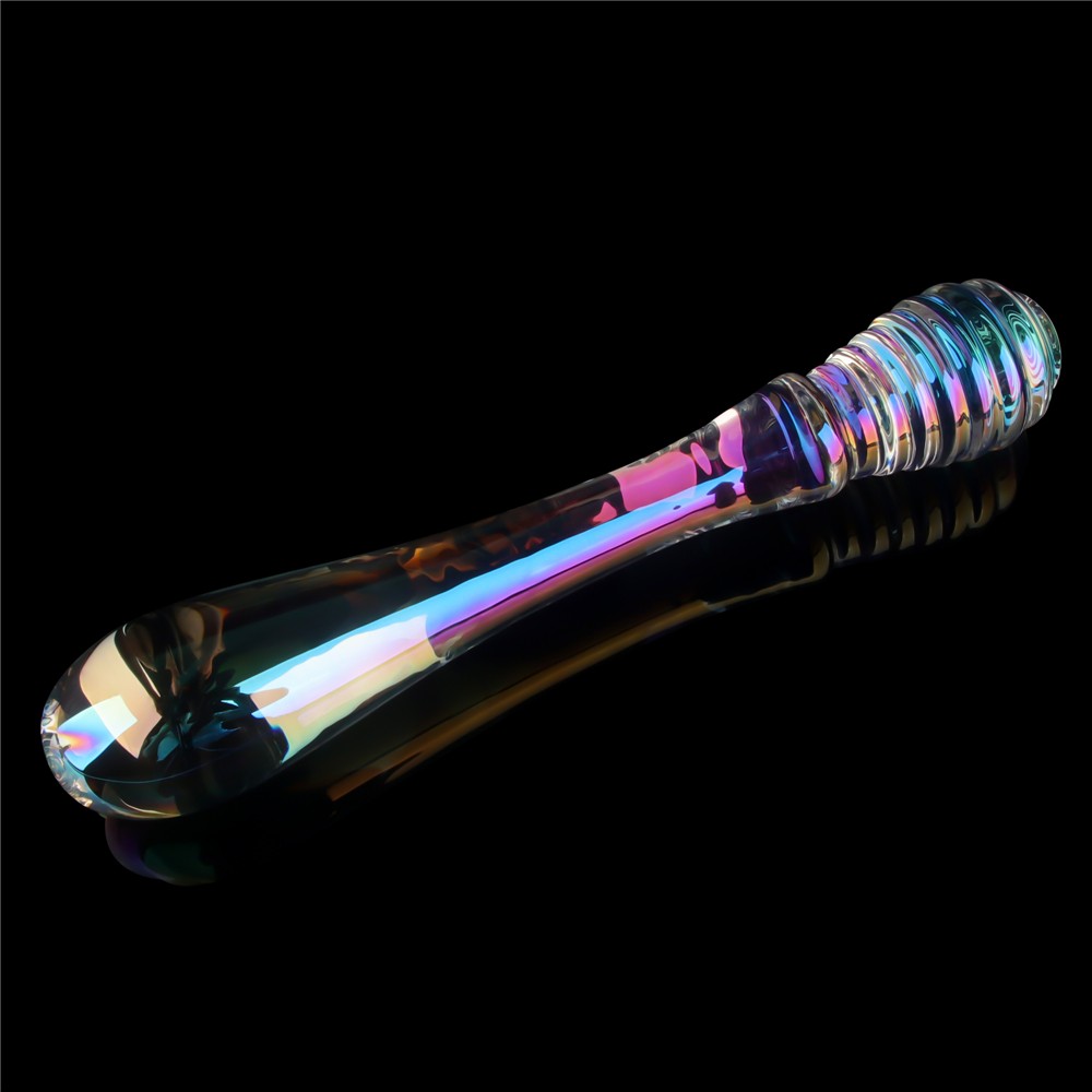 Twilight Gleam Glass Dildo- Twin Pleasures - detaliu 5