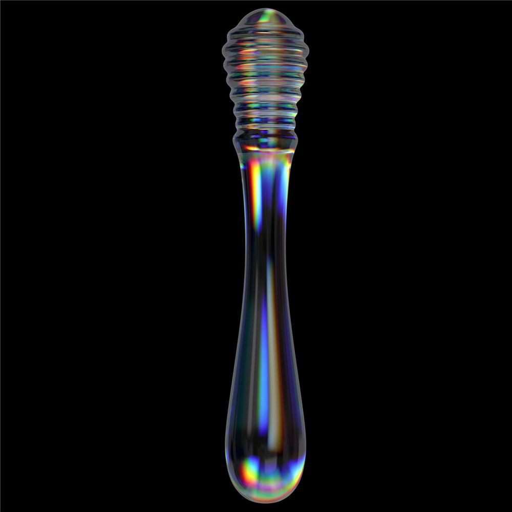 Twilight Gleam Glass Dildo- Twin Pleasures - detaliu 6