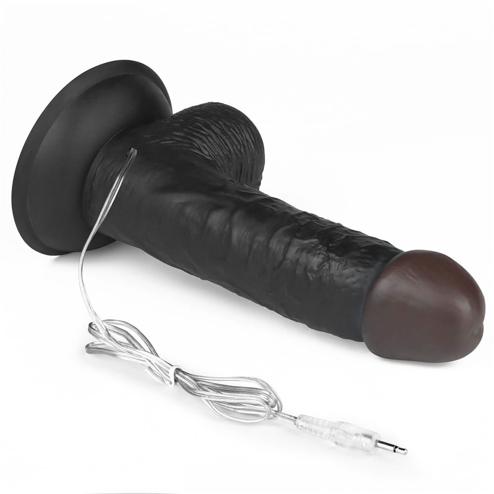 Vibrating Easy Strapon Set 7.0'' Black - detaliu 2