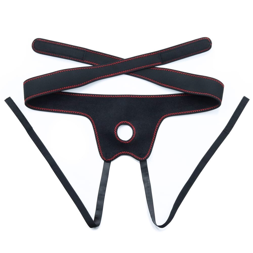 Vibrating Easy Strapon Set 7.0'' Black - detaliu 3