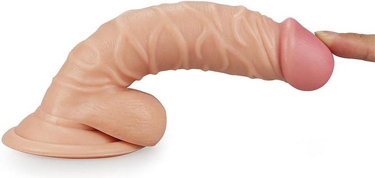 Real Extreme - Dildo Realistic cu Ventuză 19 cm