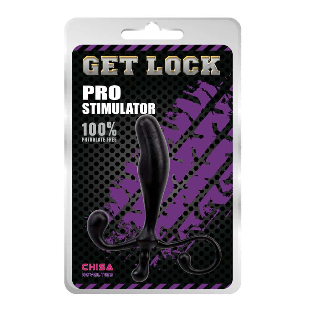 Get Lock Pro - Stimulator Prostată Negru