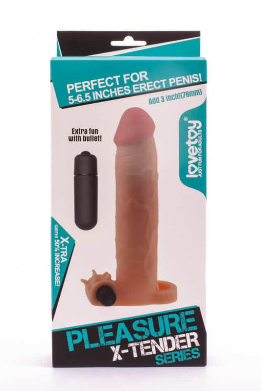 Pleasure X-Tender - Prelungitor pentru penis, 20 cm