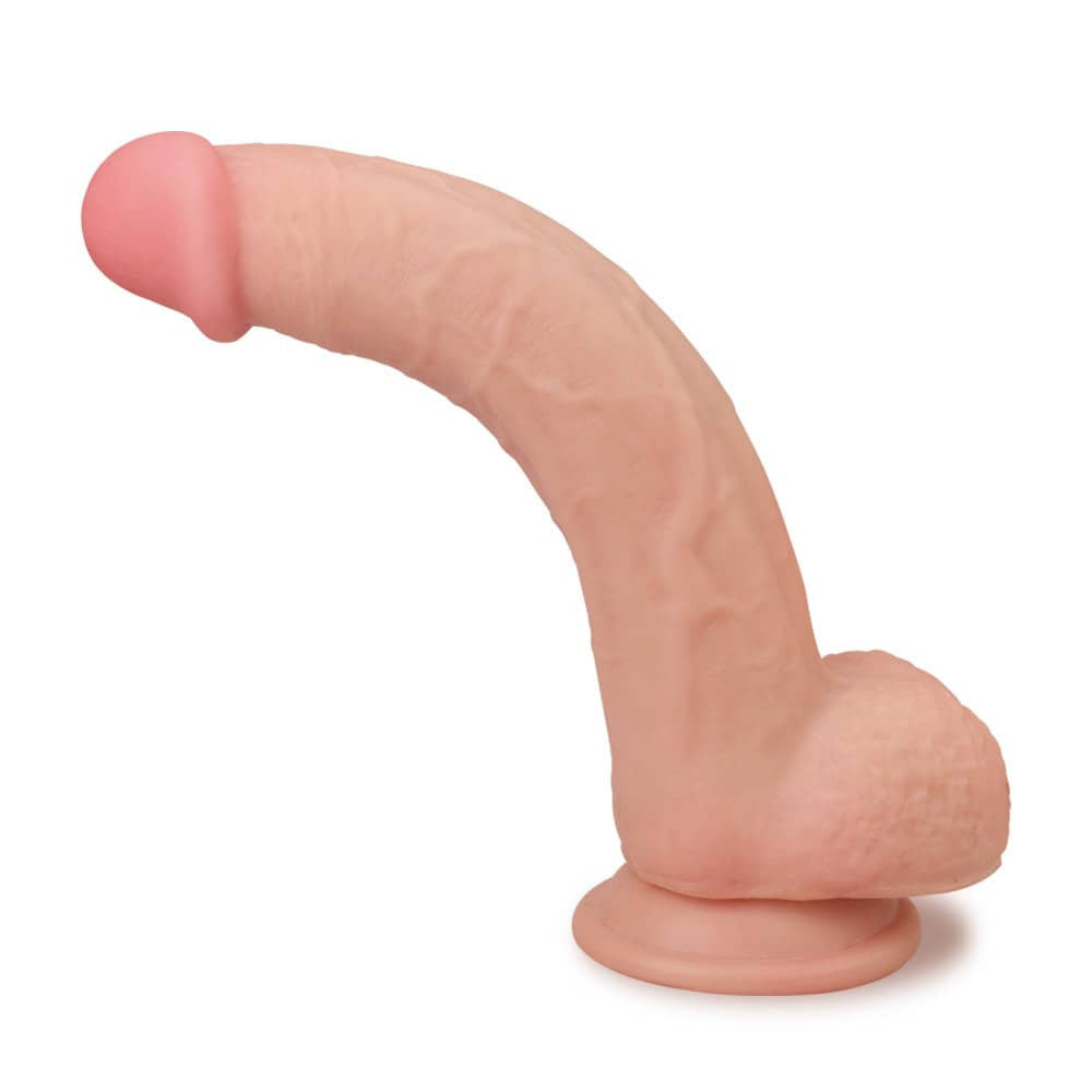 Marcel - Dildo Realistic cu Strat Dublu si Ventuză 24.5 cm