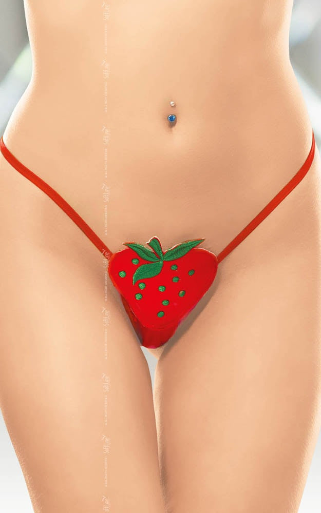Căpșunica - Lenjerie sexy, roșu, S/L