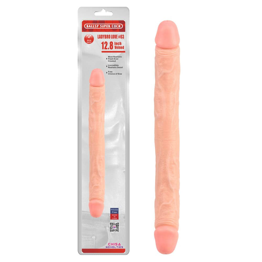 Ladybro Love - Dildo Dublu Realistic 32.5 cm