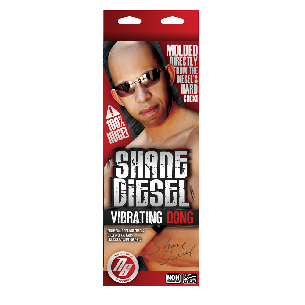 SHANE DIESEL - Vibrator realistic cu telecomandă 25cm