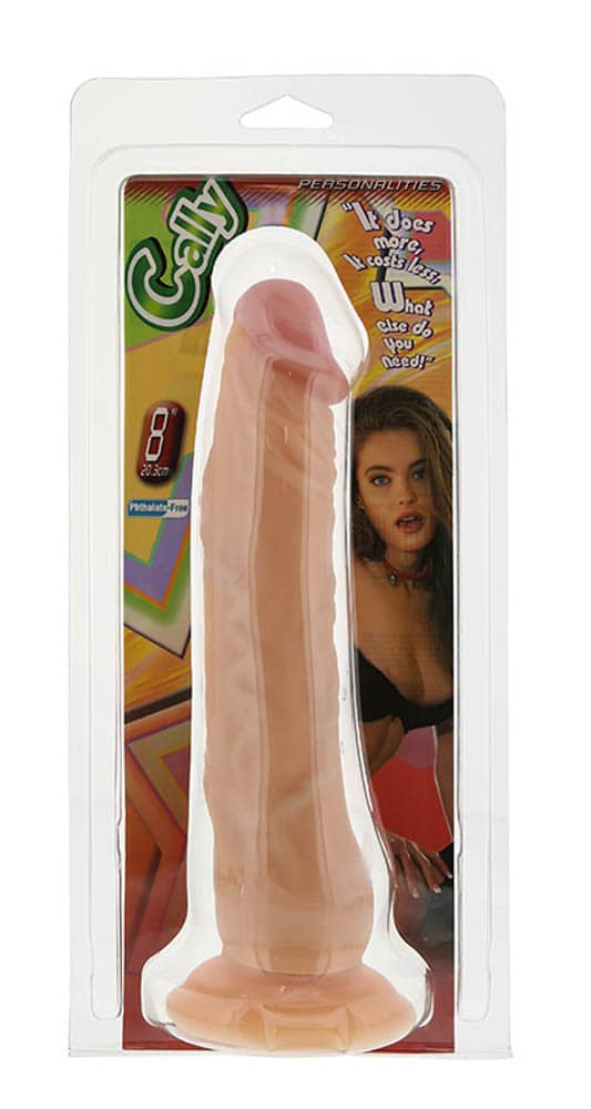 Cally - Dildo Realistic cu Ventuză 20 cm