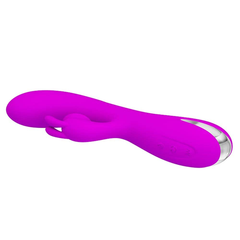 Samuel iepurașul tornadă - Vibrator iepuraș cu sucțiune clitoris mov 20.5cm