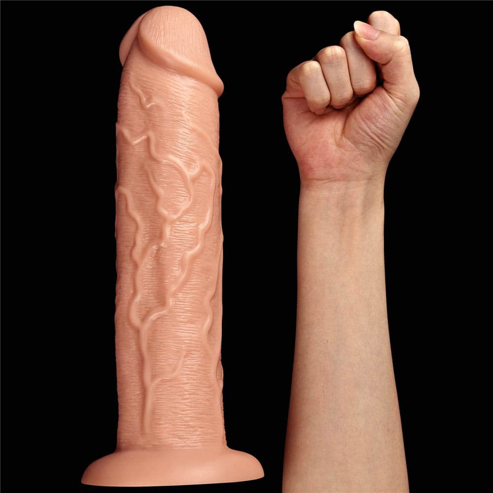 Realistic Long - Dildo Realistic cu Ventuză 27.5 cm