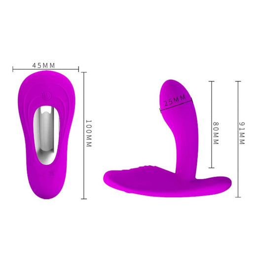 Vibrator cu telecomanda masare prostata sau punct G/clitoris 12 tipuri de vibratie
