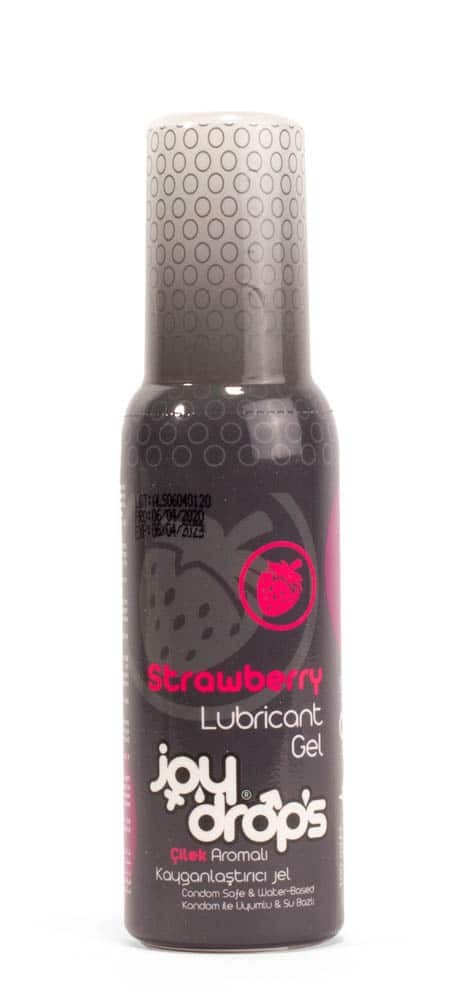 Strawberry Lubricant Gel - Lubrifiant Gel Aromă Căpșuni 100ml