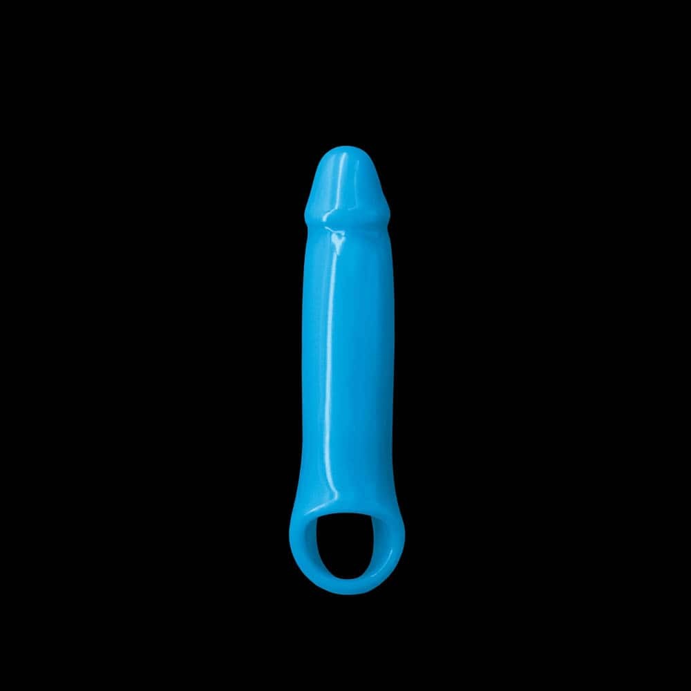 Firefly - Prelungitor penis albastru, 17 cm