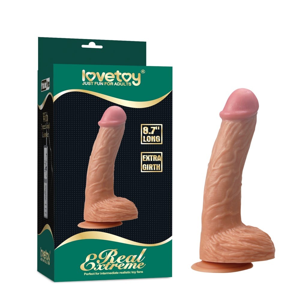 Real Extreme Extra Girth - Dildo Realistic cu Ventuză 22 cm