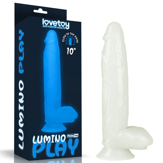 Lumino Play - Dildo Realistic Luminos cu Ventuză 26 cm