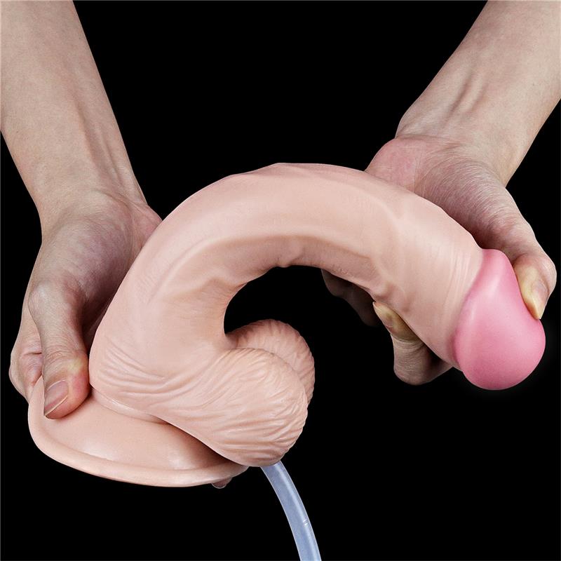 Dildo realistic cu ejaculare Liketrue 23 cm