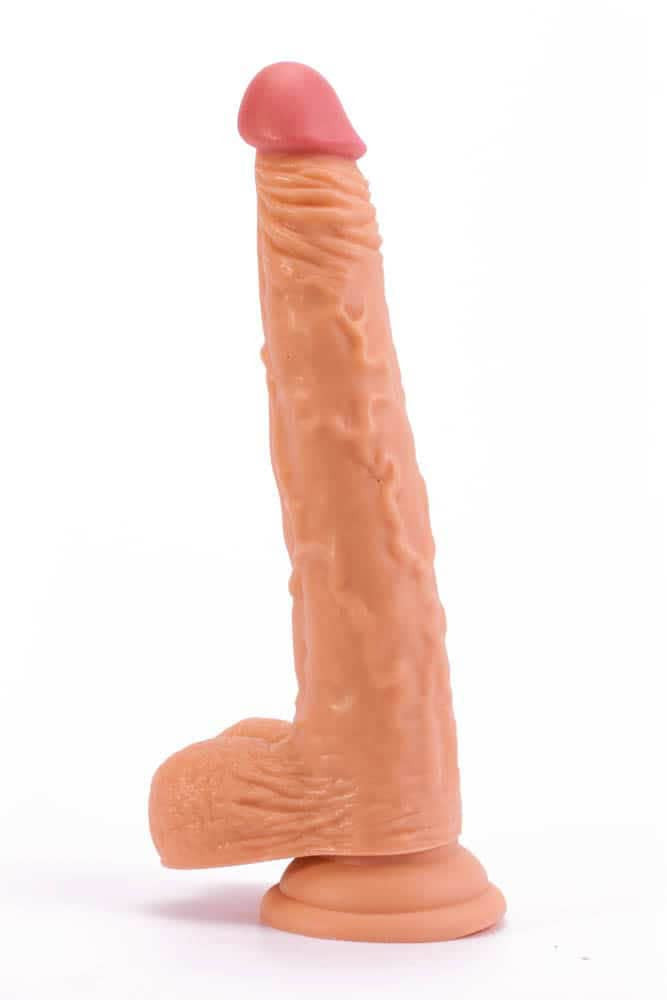 9.5" Real Extreme - Dildo Realistic cu Testicule, 24 cm