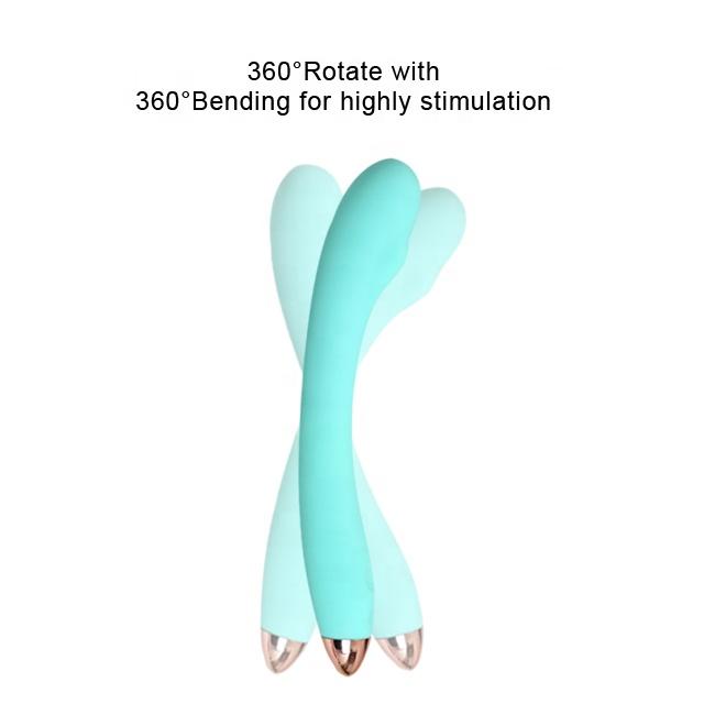 Banana split - Vibrator flexibil cu autoincalzire-vibrator-Hatar
