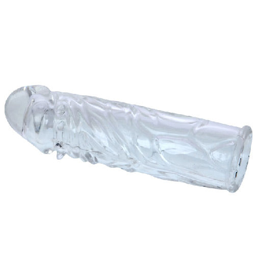 Transparența Decizională - Manșon penis transparent, prelungire 5 cm