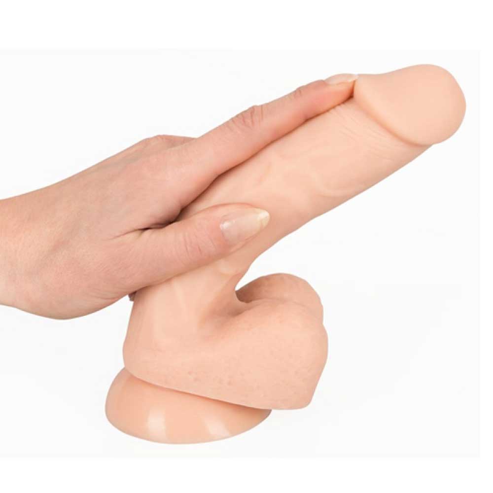 Real Extreme - Dildo Realistic cu Ventuză și Testicule 17.5 cm