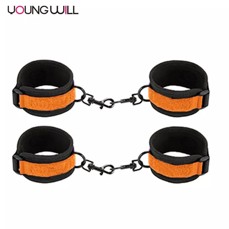 Set bondage Young Will mov cu prindere de pat pentru mâini și picioare