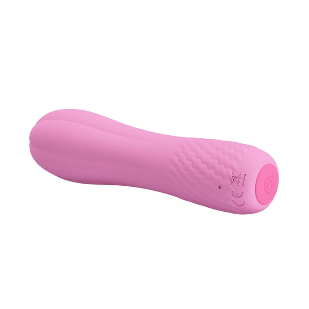 Alice - Mini-vibrator roz, 11.6 cm - detaliu 3
