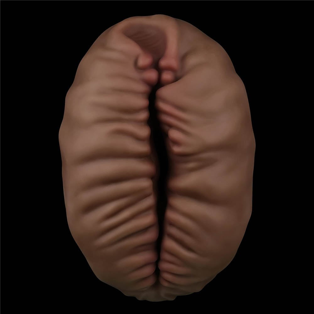 Alien's Pie 2 - Masturbator bărbați, maro, 23 cm - detaliu 4