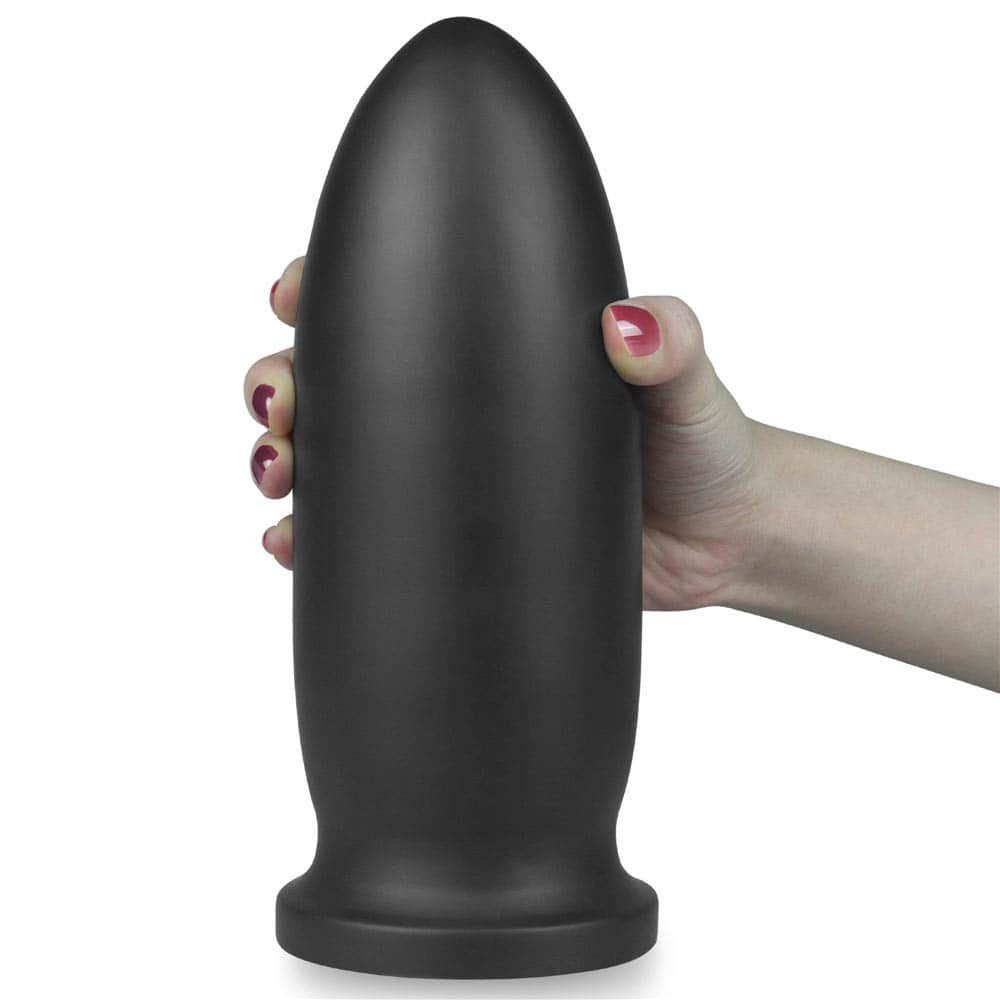 Anal Bomber - Dop anal, negru 22.5 cm - detaliu 4