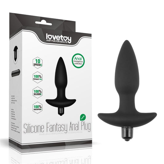 Anal Indulgence Collection Fantasy Plug - Vibrator Anal cu 10 Viteze, 14,5 cm - detaliu 4