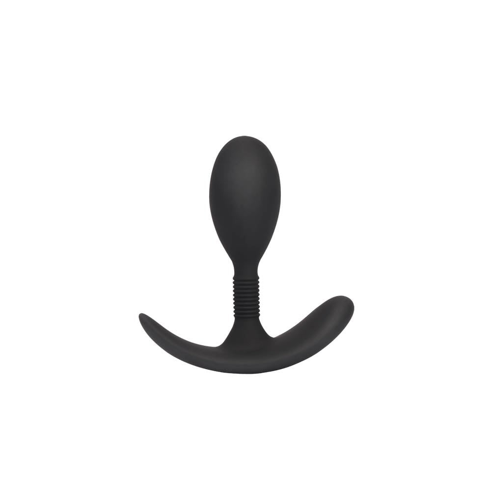 Anal Play Plug S - Dop Anal din Silicon Negru, 8.6 cm - detaliu 3