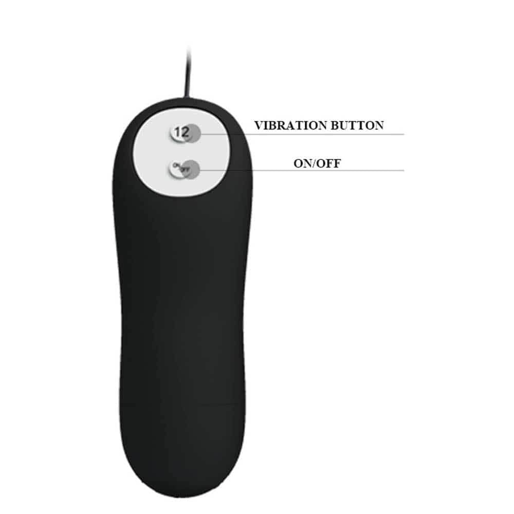Anal Stimulation Plug 1 - Dop Anal cu Vibratie, 8,5 cm - detaliu 7