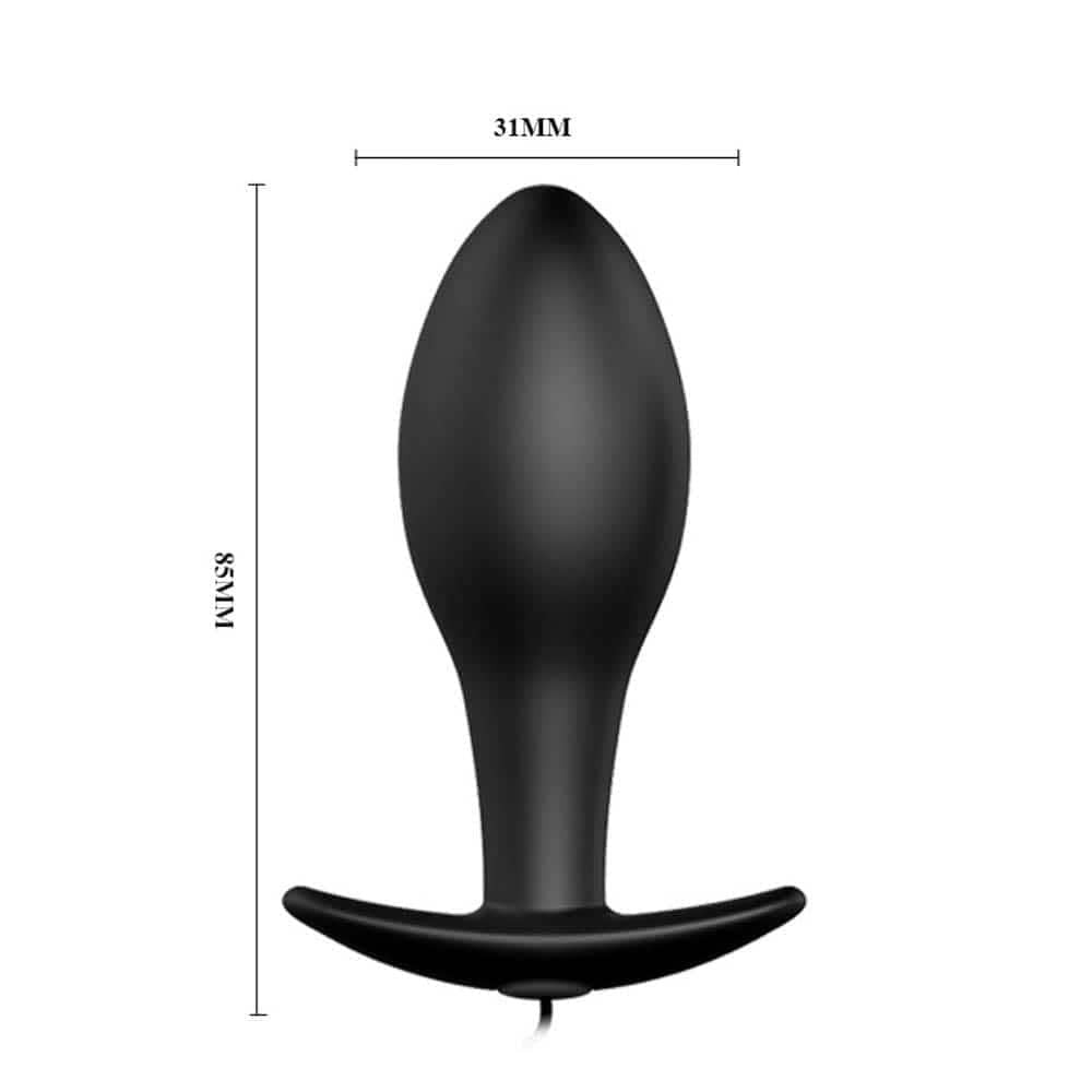 Anal Stimulation Plug 1 - Dop Anal cu Vibratie, 8,5 cm - detaliu 8