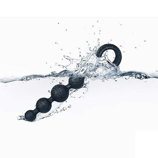 Anal Wave - Bile anale, negru, 17.5 cm - detaliu 1