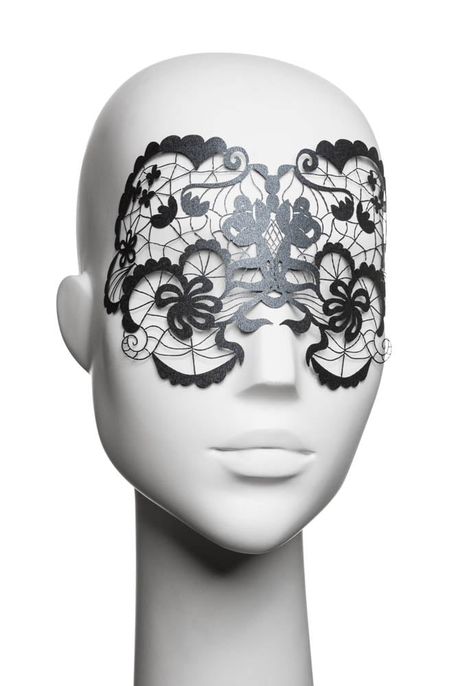 Anna Eyemask - Masca Neagra Sexy - detaliu 2