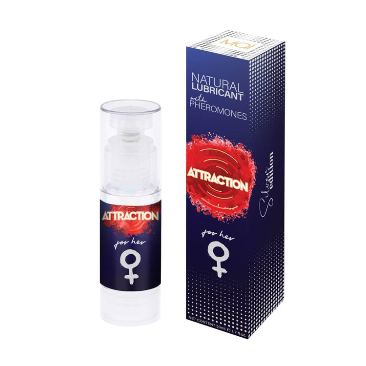 Attraction for Her - Lubrifiant cu Feromoni Masculini, 50 ml - detaliu 1