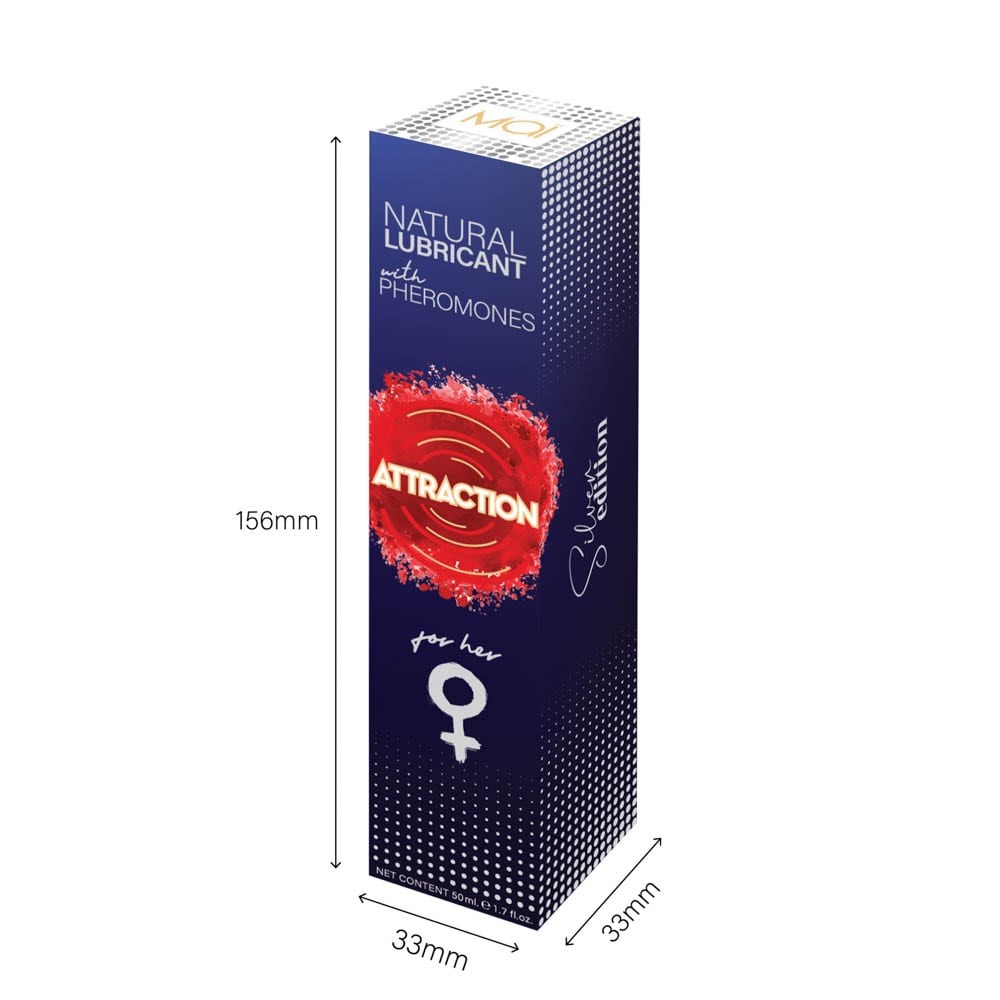 Attraction for Her - Lubrifiant cu Feromoni Masculini, 50 ml - detaliu 3